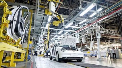 泰國(guó)首款本地化量產(chǎn)純電車(chē)型長(zhǎng)城歐拉好貓正式下線